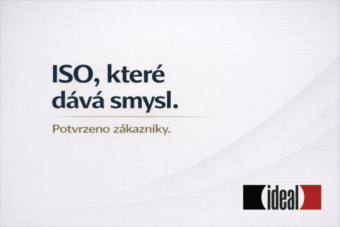 ISO, které dává smysl. Potvrzeno zákazníky!